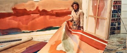 Lekce lehkosti Helen Frankenthaler