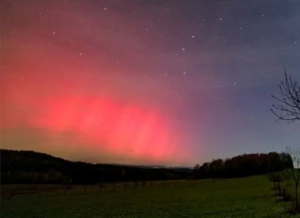 V Česku byla vidět polární záře