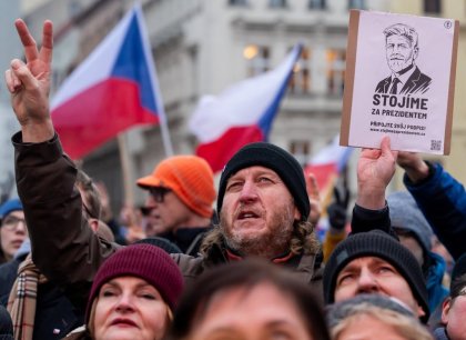 V Praze a dalších městech lidé vyjádřili podporu Pavlovi