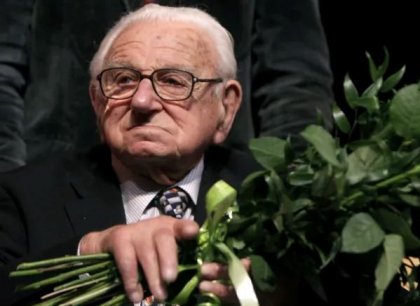 Zachránce dětí Winton se v roce 1991 vrátil do Prahy
