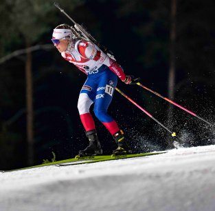 Voborníková těsně pod stupni vítězek