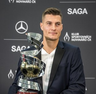 Schick podruhé vyhrál anketu Zlatý míč