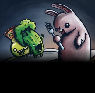 Špenáti vs. králíci